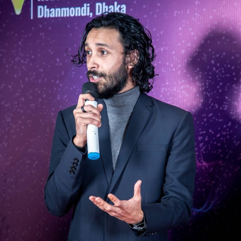 Muntasir Rahman Mahdi, Speaking in an event in Dhaka